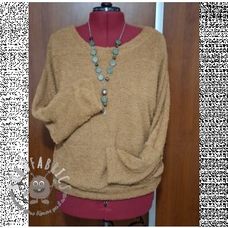 Tessuti per maglioni Paris bouclé brown