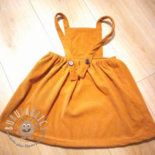 Velluto a coste 6W COTTON TOUCH ochre