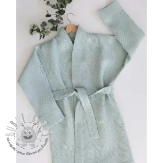 Cotone a nido d'ape dark green