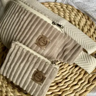 Velluto a coste FUTE beige