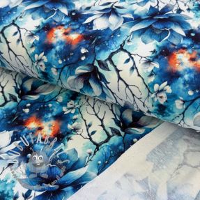 Felpa Fantasy flowers design C digital print