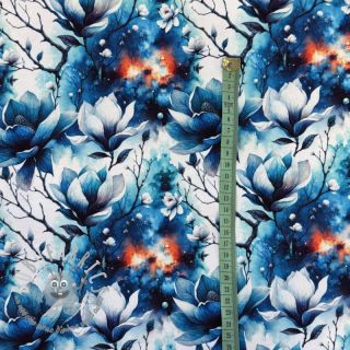 Felpa Fantasy flowers design C digital print