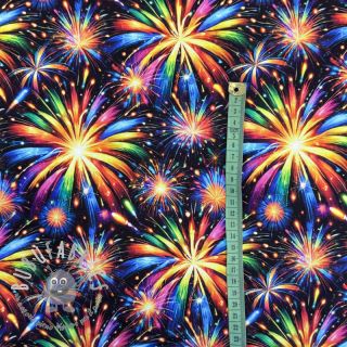 Felpa Fire works design D digital print
