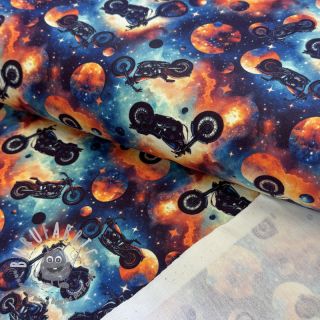 Felpa Galaxy riders design E digital print