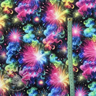 Felpa Fire works design A digital print