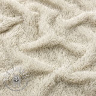 Pelliccia sintetica LUREX SILVER ecru