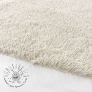 Pelliccia sintetica LUREX SILVER ecru