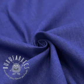 Lino prelavato sapphire blue