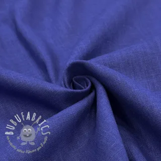 Lino prelavato sapphire blue