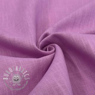 Lino prelavato orchid pink