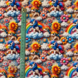 Jersey Rainbow Love design B digital print