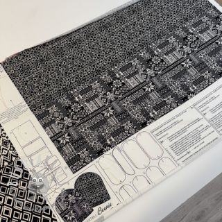 Felpa Winter knit PANEL SET FOR ADULTS digital print