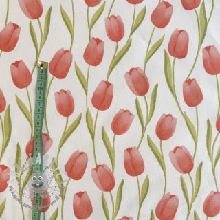 Tessuto decorativo premium Hand Drawn Tulip