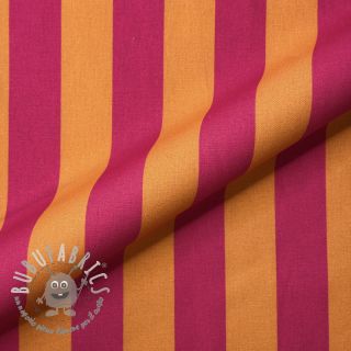 Tessuto decorativo premium Joyful Basic Stripe pink digital print