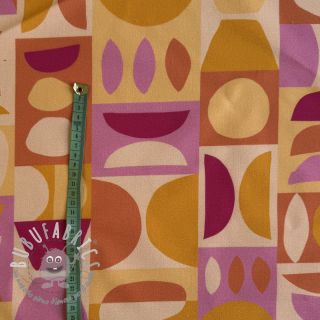 Tessuto decorativo premium Abstract Form Block digital print