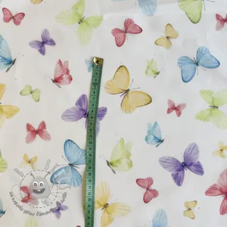 Tessuto decorativo premium Butterfly Magic Fly digital print