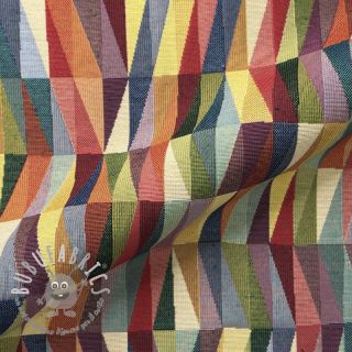 Tessuto decorativo GOBELIN PREMIUM Graphic Moving Zigzag