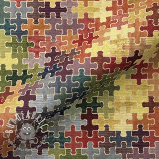 Tessuto decorativo GOBELIN PREMIUM Graphic Puzzle Game