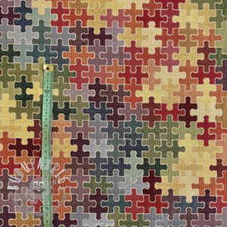 Tessuto decorativo GOBELIN PREMIUM Graphic Puzzle Game