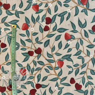 Tessuto decorativo Linenlook Strawberry Cherry