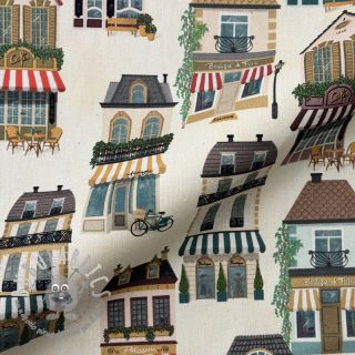 Tessuto decorativo premium Shop Boutique City digital print