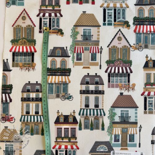 Tessuto decorativo premium Shop Boutique City digital print