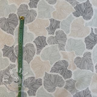 Tessuto decorativo premium Botanic Heart Leaf