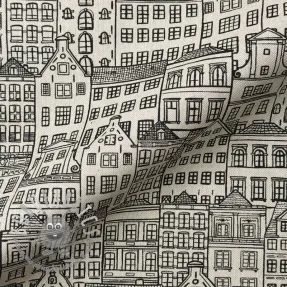 Tessuto decorativo Linenlook Townhouse Fine Line