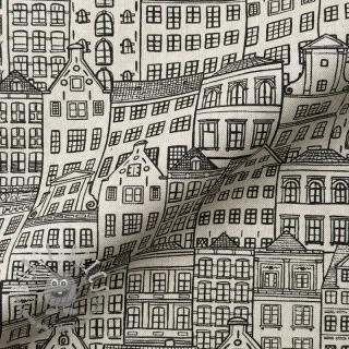 Tessuto decorativo Linenlook Townhouse Fine Line