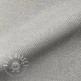 Tessuto decorativo DOBBY Coloured Dot grey