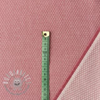 Tessuto decorativo DOBBY Coloured Dot blush
