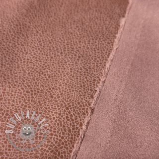Ecopelle per abbigliamento STRETCH Bentley dark rose