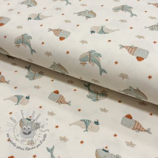 Jersey Happy whales digital print