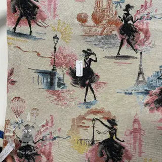 Tessuto decorativo jacquard Triomphe blanc 2nd class