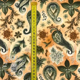 Mussola/Doppia garza Floraly mix design E digital print