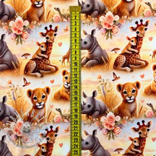 Jersey Safari friends design C digital print