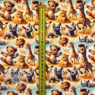 Jersey Safari friends design B digital print