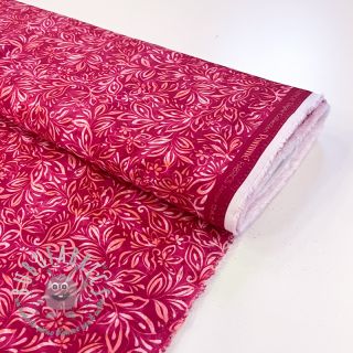 Viscosa RADIANCE Moana dark red digital print