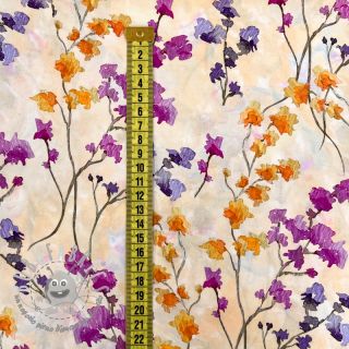 Viscosa RADIANCE Ephora flowers digital print