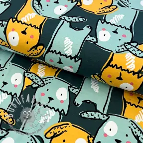 Jersey Funny dogs dark green
