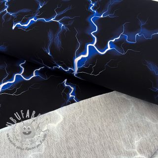 Felpa Lightning black digital print