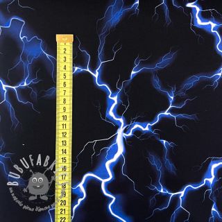 Felpa Lightning black digital print