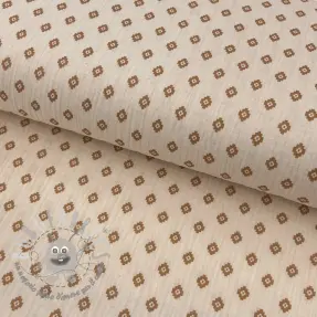 Mussola/Doppia garza Bohemian SIMPLY NATURAL digital print ORGANIC
