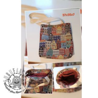 Tessuto decorativo GOBELIN PREMIUM City canal house