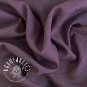 Lino prelavato 170 g aubergine