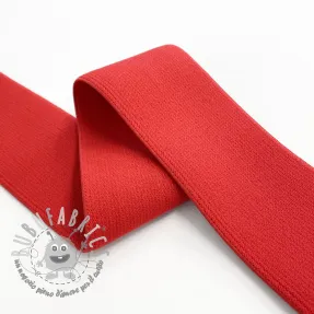 Elastico liscio 4 cm red