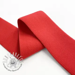 Elastico liscio 4 cm red