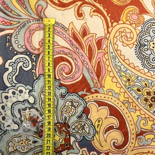 Pelliccia sintetica Paisley digital print