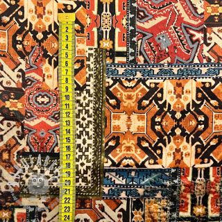 Pelliccia sintetica Missoni digital print