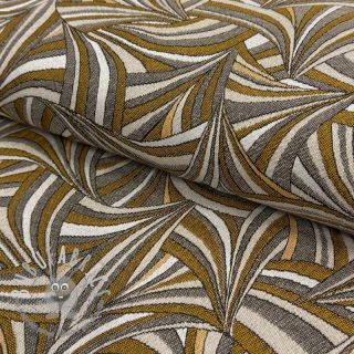 Tessuto decorativo jacquard Tamise gold
